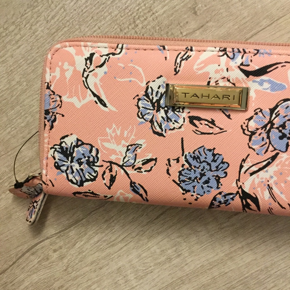 Tahari Double Date RFID Wallet